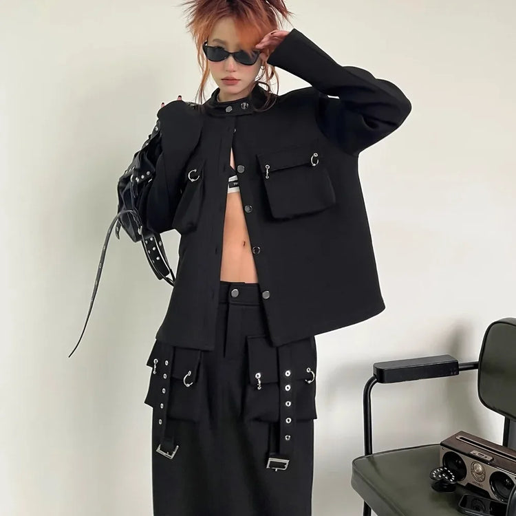 Pocket Jacket or Skirt