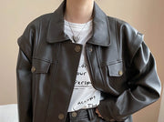 Button-Front Jacket or Mini Skirt