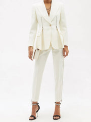 Tailored Cropped Pants