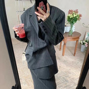 Pinstriped Blazer or Skirt
