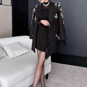 Embellished Double-Breasted Blazer
