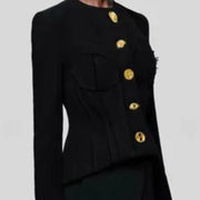 Fitted Jacket and Skirt Set