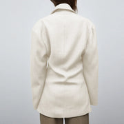 Double-Breasted Relaxed Blazer
