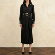 Button-Front Shirt Dress