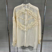 Sheer Lace Shirt or Mini Skirt