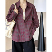 Checked Long-Sleeve Shirt