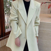 Fitted Double-Breasted Blazer