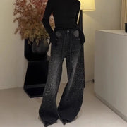 Shimmer Wide-Leg Pants