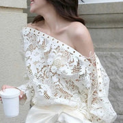 Lace Top or Bow-Detail Shorts