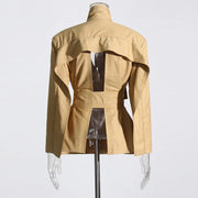 Tie-Front Longline Blazer