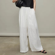 Relaxed Shirt or Wide-Leg Pants