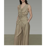 Ruched Vest or Pants