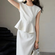 Peplum Top or Long Skirt