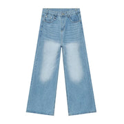 Straight-Leg Five-Pocket Jeans
