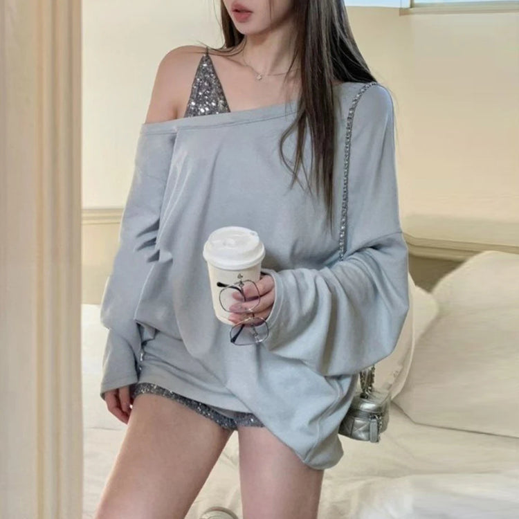 Asymmetric Top and Shorts Set