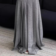 Pleated Long Skirt