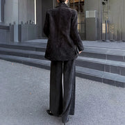 Sequin Blazer and Pants Set