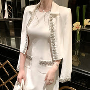 Embellished Jacket and Mini Dress Set
