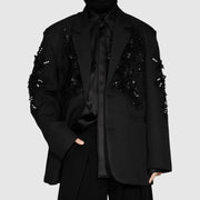 Embellished Panel Blazer