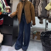Relaxed Zip-Front Jacket