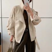 Collared Bomber Jacket