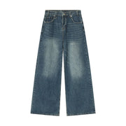 Straight-Leg Five-Pocket Jeans