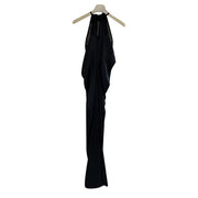 Draped Halter Long Dress