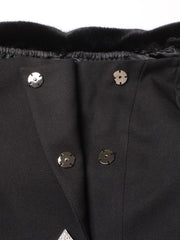 Off-Shoulder Jacket and Mini Skirt Set