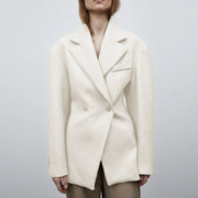 Double-Breasted Relaxed Blazer