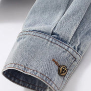 Tie-Waist Patch-Pocket Jacket
