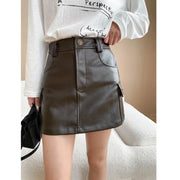 Button-Front Jacket or Mini Skirt