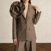 Rosette Tailored Blazer