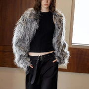 Shaggy Open-Front Jacket