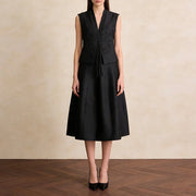 Floral-Motif Vest or Skirt
