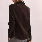 Fitted Long-Sleeve Button Shirt
