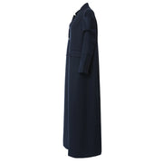 Cutout-Shoulder Longline Jacket