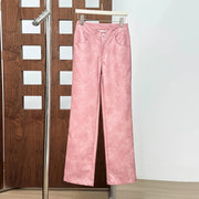 Straight-Leg Patch-Pocket Pants