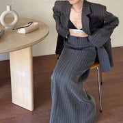 Pinstriped Blazer or Skirt