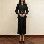 Button-Front Shirt Dress
