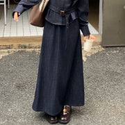 Collared Jacket or Long Skirt