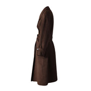 Tie-Waist Longline Coat