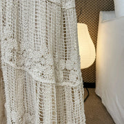 Openwork Patterned Long Skirt