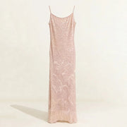 Shimmer Sleeveless Long Dress