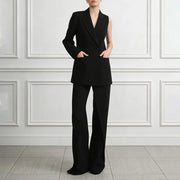 One-Sleeve Jacket and Pants Set
