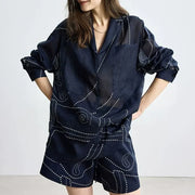 Patterned Shirt or Shorts