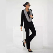 Embellished Shawl-Collar Blazer