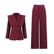 Fitted Blazer and Pants Set