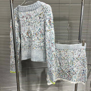 Floral Cardigan or Skirt