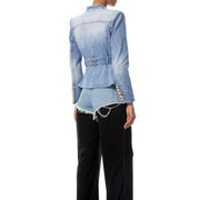 V-Neck Pocket Jacket