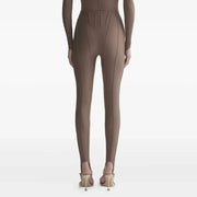 Pleated-Waist Slim-Fit Pants